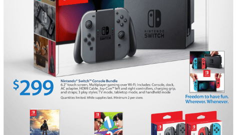Walmart Nintendo Switch Feature